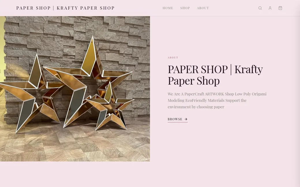 Krafty Paper Shop — فنون الورق